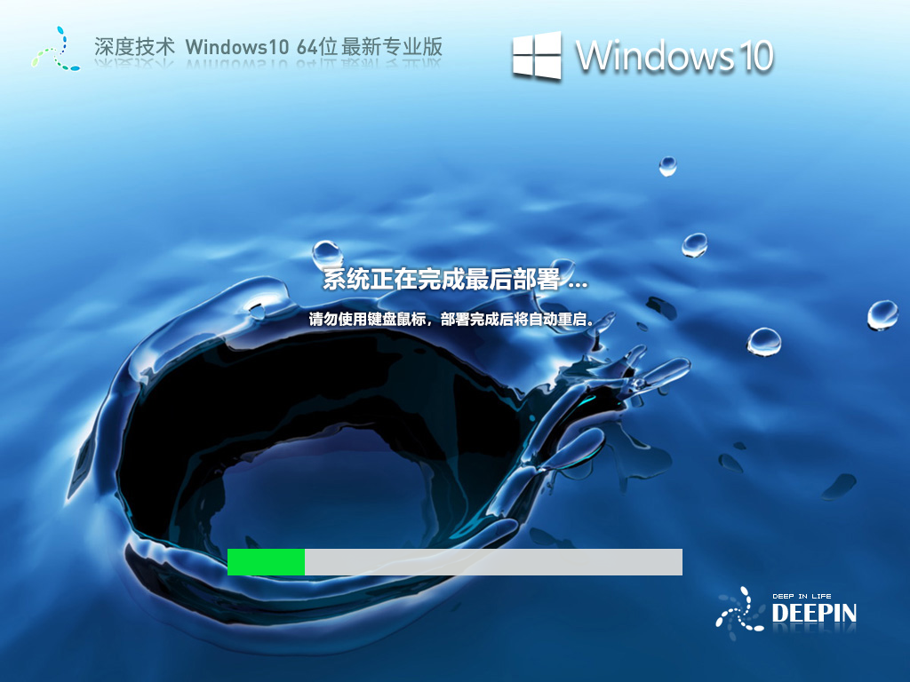 深度技术 Windows10 64位 最新专业版 V2023.06