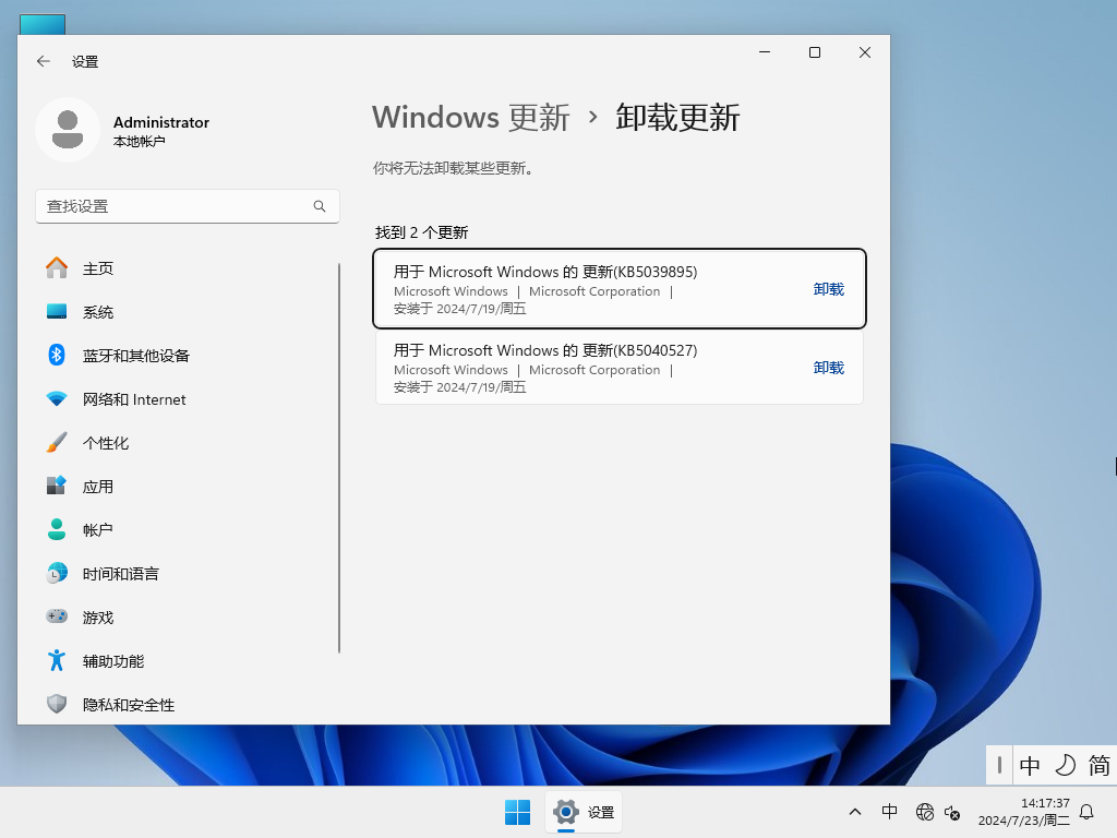 Windows11 22H2 64位 专业工作站版