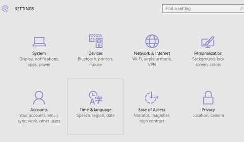 win10 英文版如何设置成中文？