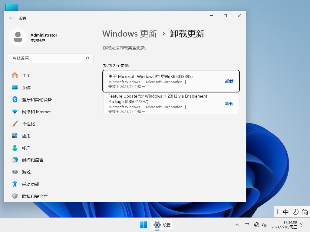 Windows11 64位 精简版镜像 (23H2,可更新) V2023