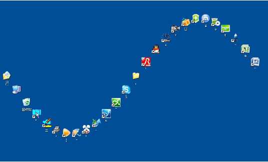 Win7桌面图标怎么随意摆放？Win7图标无法随意拖放的解决方法