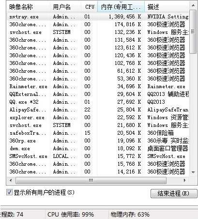 Win7系统nvtray.exe进程占内存很大怎么办？