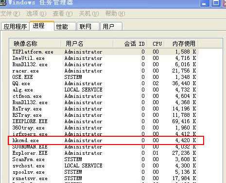 hkcmd.exe是什么进程？Win7下怎么禁用hkcmd.exe进程？