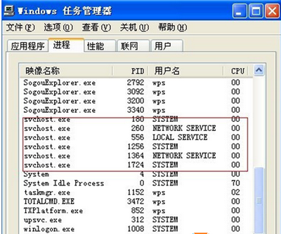 Win7系统svchost.exe应用程序错误的解决办法