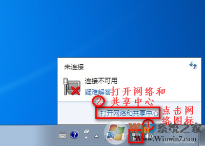 【Win7网络连接不可用】显示红叉解决方法大全