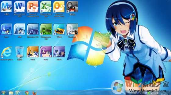 Win7娘主题