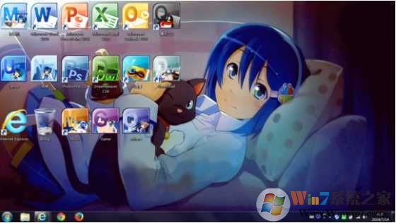 Win7娘主题
