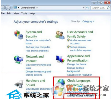win7系统显示是全英文了怎么办？
