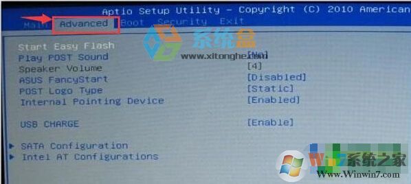 BIOS关闭笔记本触摸板设置方法（联想笔记本）