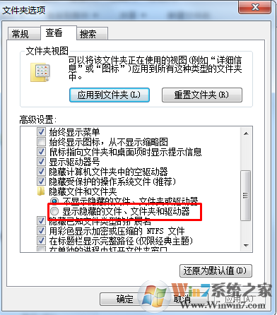 打开U盘无法看见u盘内的文件怎么办？u盘文件夹找不到的解决方法