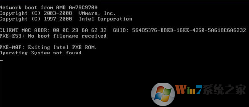 电脑开机无法进入系统提示EXITING INTEL PXE ROM