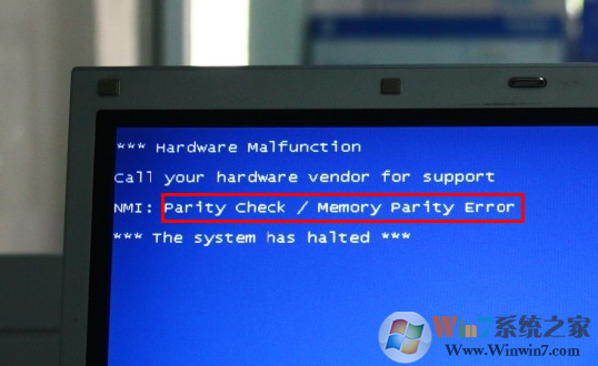 开机显示parity check error 错误怎么办？