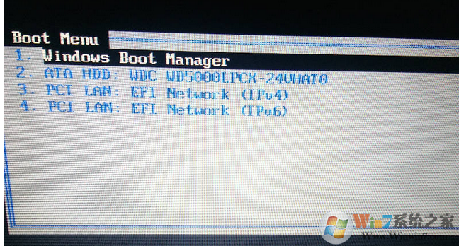 一开机就进入 booot menu 怎么办？