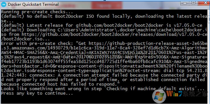 win7启动Docker 报错怎么办？启动Docker 报错的解决方法