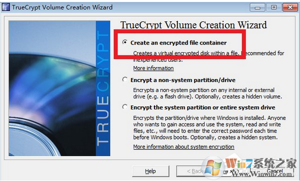 win7系统如何加密磁盘？加密工具TrueCrypt安装及其使用教程