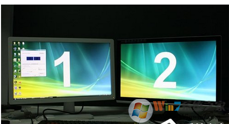 Win7系统双屏显示的设置方法，win7系统如何设置双屏显示不同的内容？