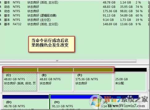 Win7新建分区：磁盘上没有足够的空间完成此操作解决方法