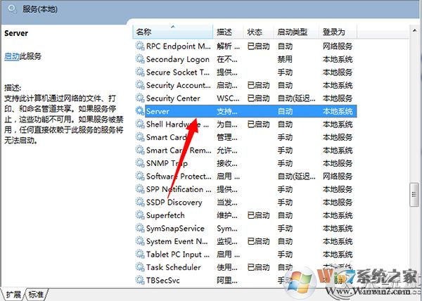 Windows7读取管理员账户失败提示工作站服务没有启动如何解决？