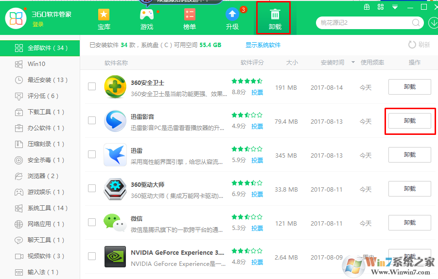 win10系统软件卸载不了怎么办？
