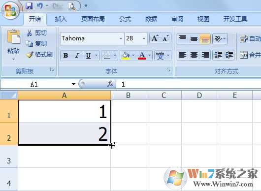 EXCEL表格下拉数字自动加1的三个方法