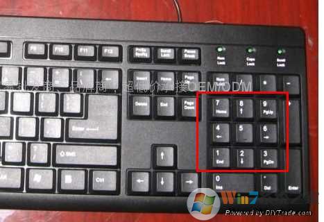 Win7鼠标不能用怎么用键盘移动和点击(右键点击)？