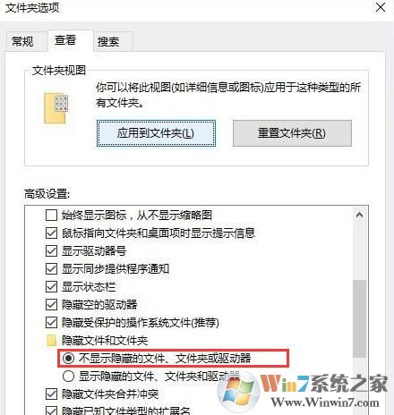 文件夹选项