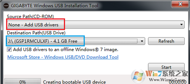 技嘉安装Win7不能识别键盘鼠标硬盘,Win7镜像注入USB3.0+NVME驱动教程