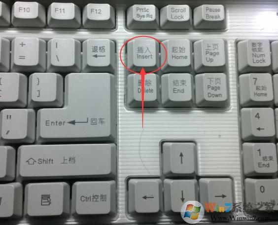 Word打字后面的字消失,打字时后面的字自动删除怎么办？