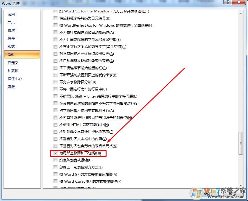 Word2007空格不能打下划线（选择了U不行）解决方法