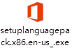 office 2016 英文版如何设置成中文