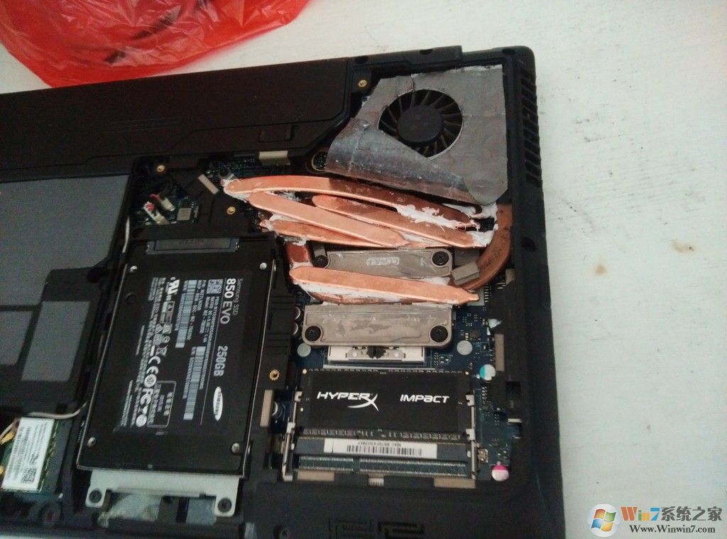 老笔记本散热加装铜管教程