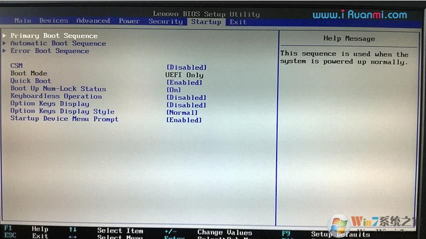 启动模式UEFI/Legacy BIOS切换BIOS设置图文详解