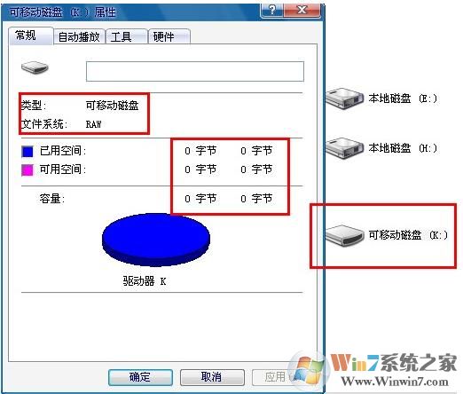 文件系统raw是什么意思,U盘变raw容量0无法格式化怎么办？