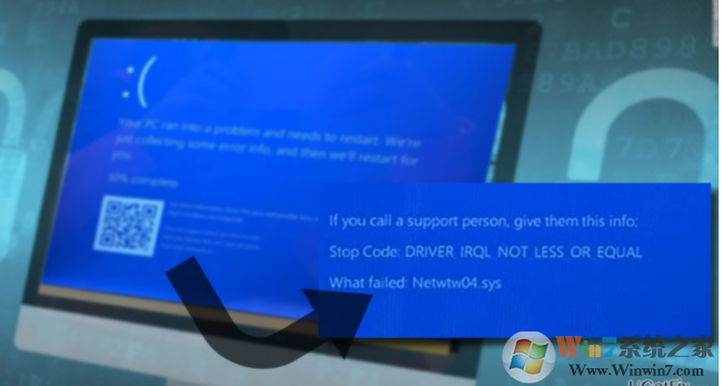显示DRIVER_IRQL_NOT_LESS_OR_EQUAL（Netwtw04.sys）BSOD