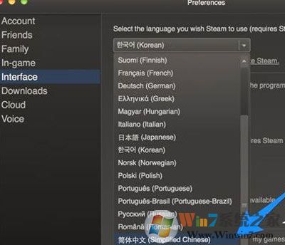 为什么自己安装的steam是英文的？steam英文设置成中文界面的方法
