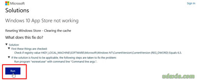 Win10系统应用商店空白打不开的解决方法