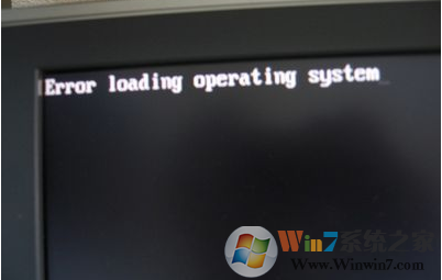 （已解决）电脑开机出现error loading operating system的修复方法