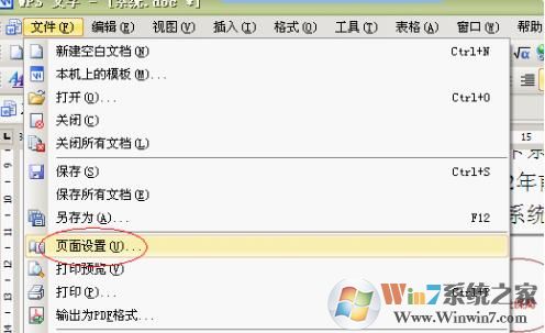 wps页面设置在哪里怎么打开？