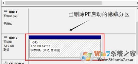 U盘启动盘u盘隐藏分区怎么删除？