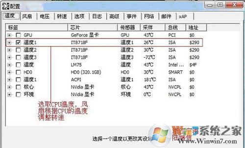利用SpeedFan调节CPU风扇转速设置教程