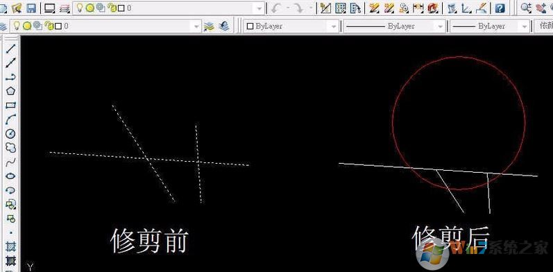 cad修剪怎么用？教你cad修剪命令怎么用