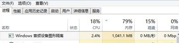 windows10 专业版 音频设备图形隔离占cpu该怎么办？