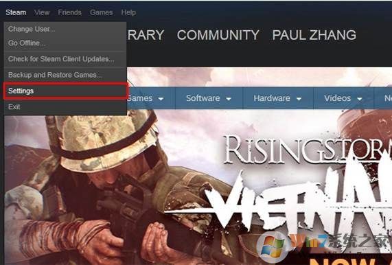 Steam设置中文方法|Steam里的游戏设置为中文教程