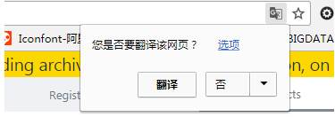 谷歌浏览器翻译英文网站图解,设置自动翻译