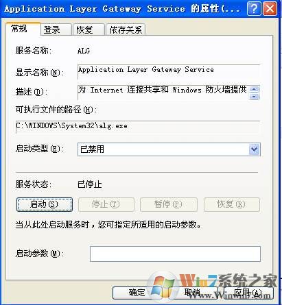 ALG.EXE是什么进程？如何禁止开机启动？