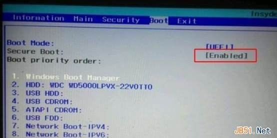 我的BIOS Secure Boot无法更改要怎么关闭