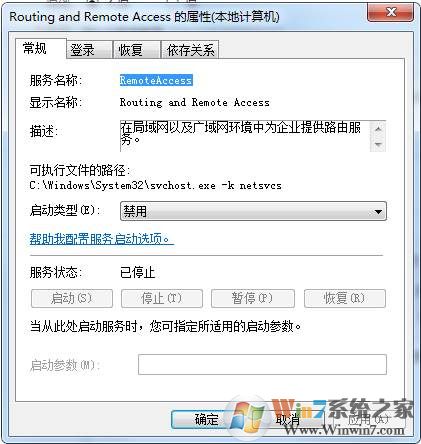 Routing and Remote Access是什么服务可以禁止吗？