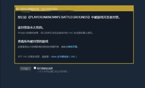 绝地求生：you have been banned 的完美解决方法