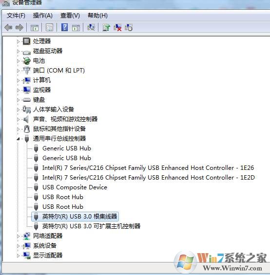 Win7系统重启后USB3.0不能使用了怎么办