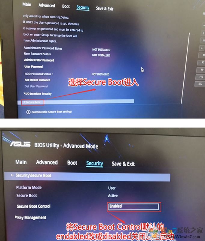 华硕PRO454UQ win10换win7图文教程